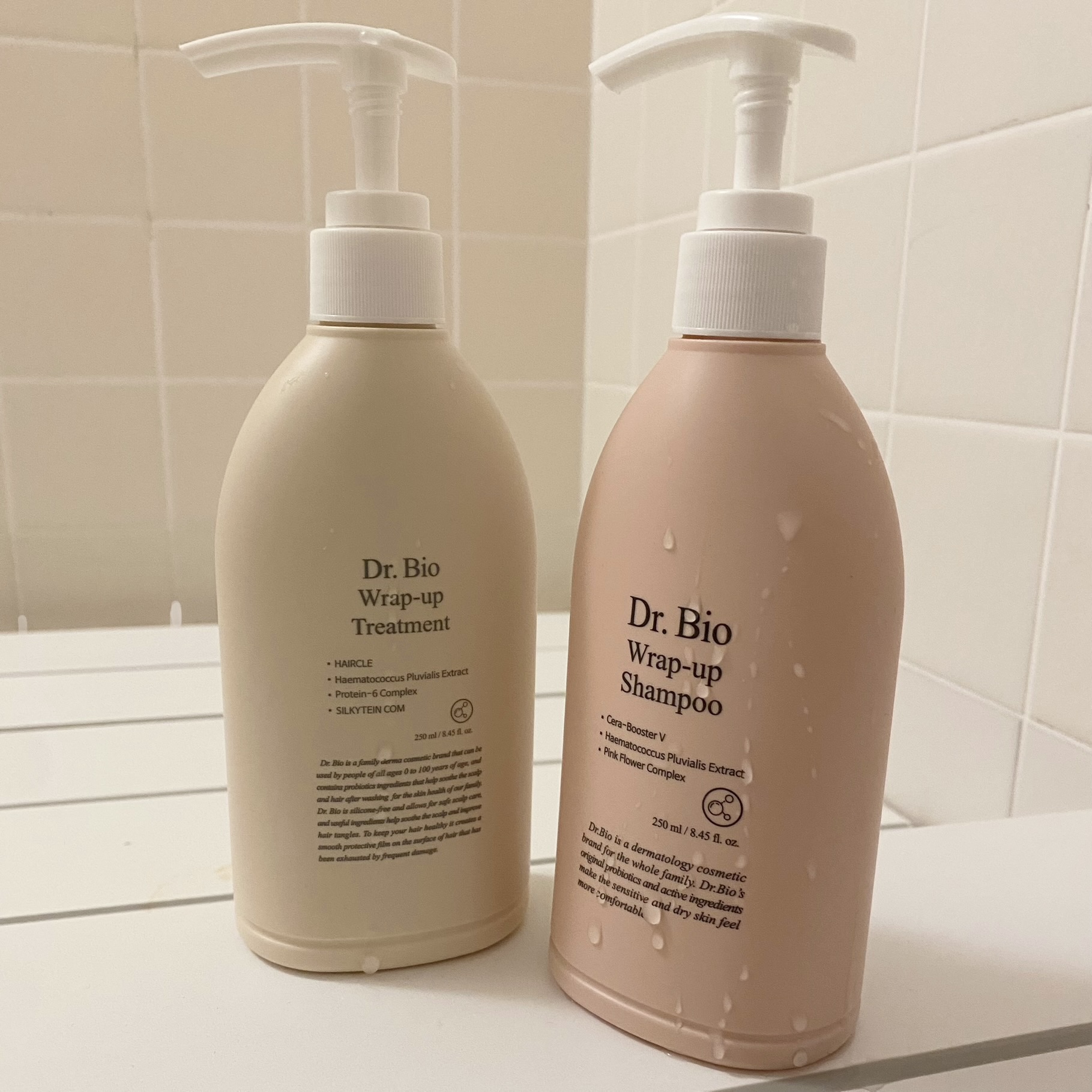 ラップアップシャンプー/トリートメント トリートメント750ml/Dr.Bio/市販シャンプーを使ったクチコミ（1枚目）