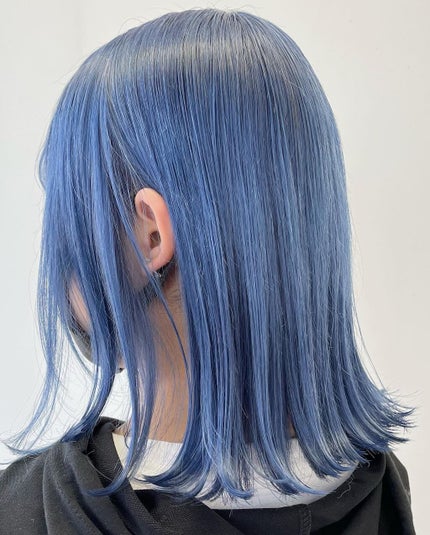 寛門 on LIPS 「【iceblue】・・・beforeは右に⇨swipeブリーチ..」(3枚目)