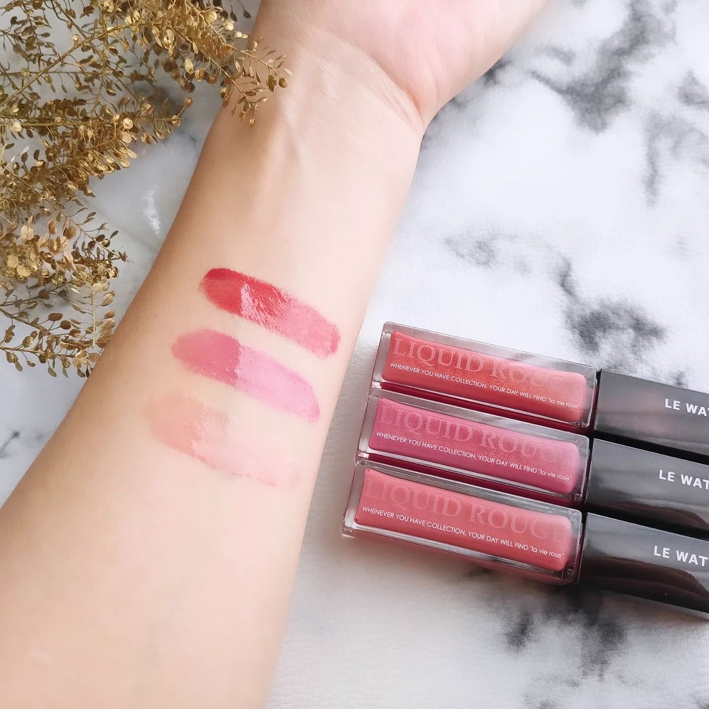 リキッドルージュ/ワトゥサ/口紅を使ったクチコミ(4枚目)