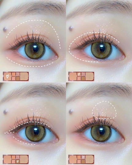 ヴィーガンフェイスオールパレット/AMUSE/アイシャドウパレットを使ったクチコミ(2枚目)