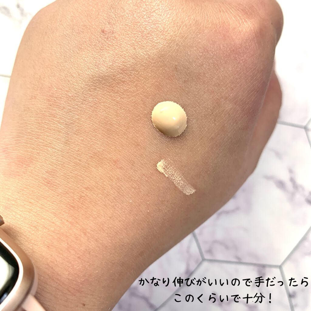 グローフィッティングファンデーション/murir/リキッドファンデーションを使ったクチコミ（3枚目）