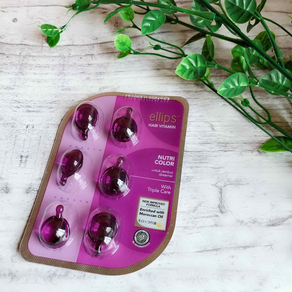 ヘアーオイル【トリートメント】/ellips/ヘアオイルを使ったクチコミ（1枚目）