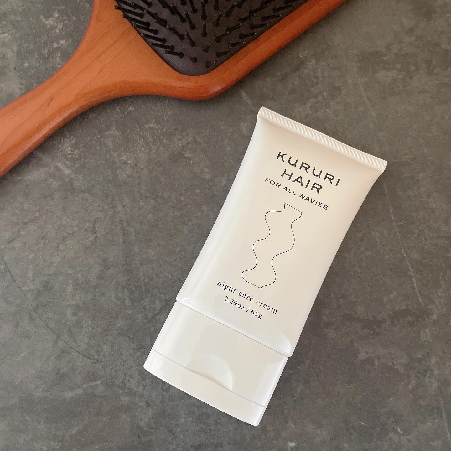 ナイトケアクリーム/KURURI HAIR/ヘアミルクを使ったクチコミ（1枚目）