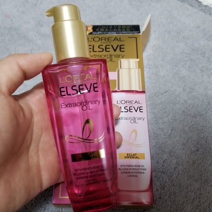 エクストラオーディナリー オイル エクラアンペリアル 艶髪オイル/ロレアル パリ/ヘアオイルを使ったクチコミ(3枚目)