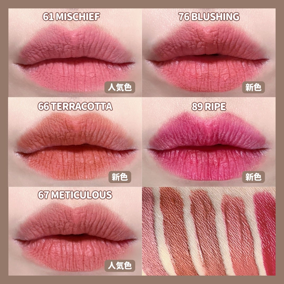 M·A·C ロックド キス インク リップカラー/M・A・C/口紅を使ったクチコミ(5枚目)