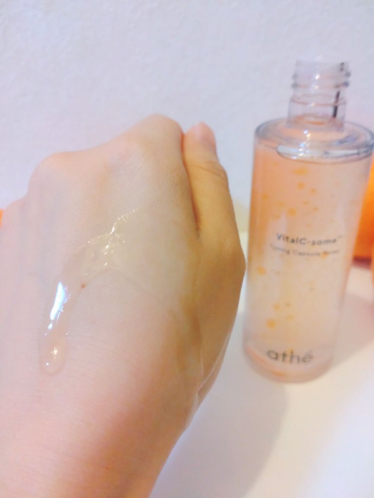 バイタルC サム™ TN カプセル トナー/athé/化粧水を使ったクチコミ（3枚目）