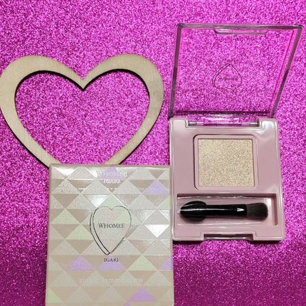 フーミー シングルラメシャドウ/WHOMEE/単色アイシャドウを使ったクチコミ(2枚目)