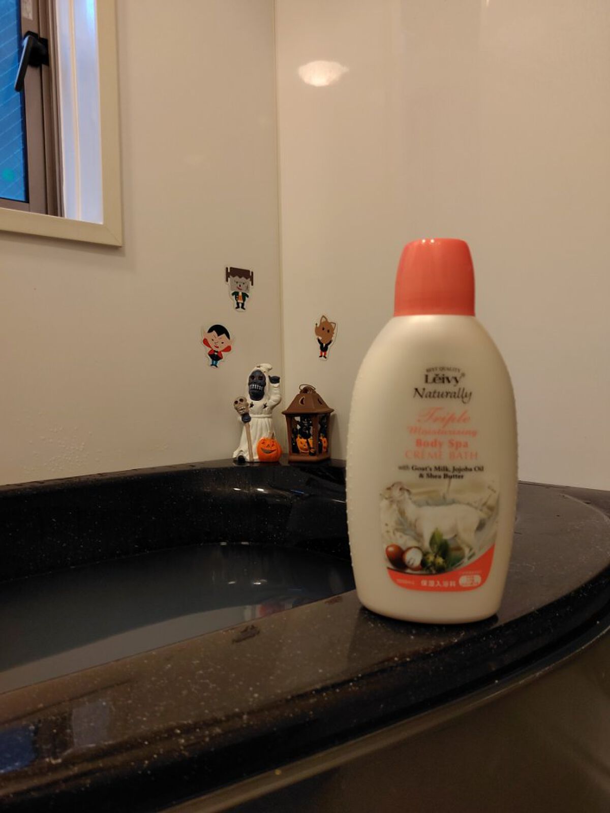 レイヴィー クリームバス ゴートミルク 1000ml/Leivy/保湿系入浴剤を使ったクチコミ（1枚目）