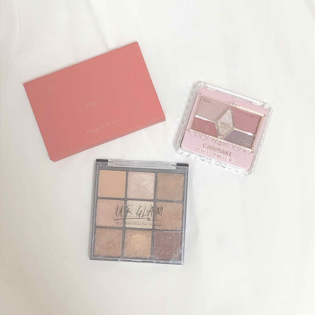 UR GLAM　BLOOMING EYE COLOR PALETTE/U R GLAM/アイシャドウパレットを使ったクチコミ（2枚目）