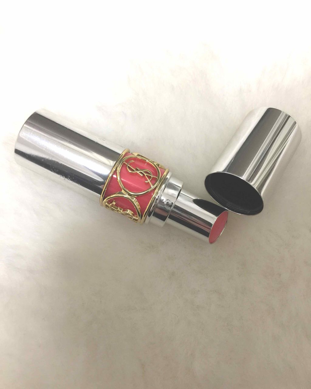 ヴォリュプテ ティントインバーム/YVES SAINT LAURENT BEAUTE/口紅を使ったクチコミ(2枚目)