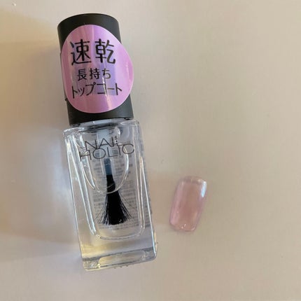 ネイルカラー クリアレッド/無印良品/ネイル用品の画像