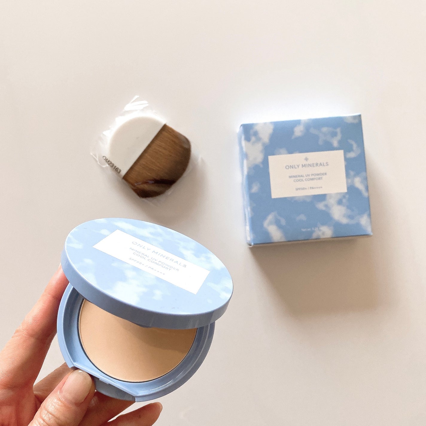 ミネラルUVパウダーN クールコンフォート/ONLY MINERALS/プレストパウダーを使ったクチコミ(1枚目)