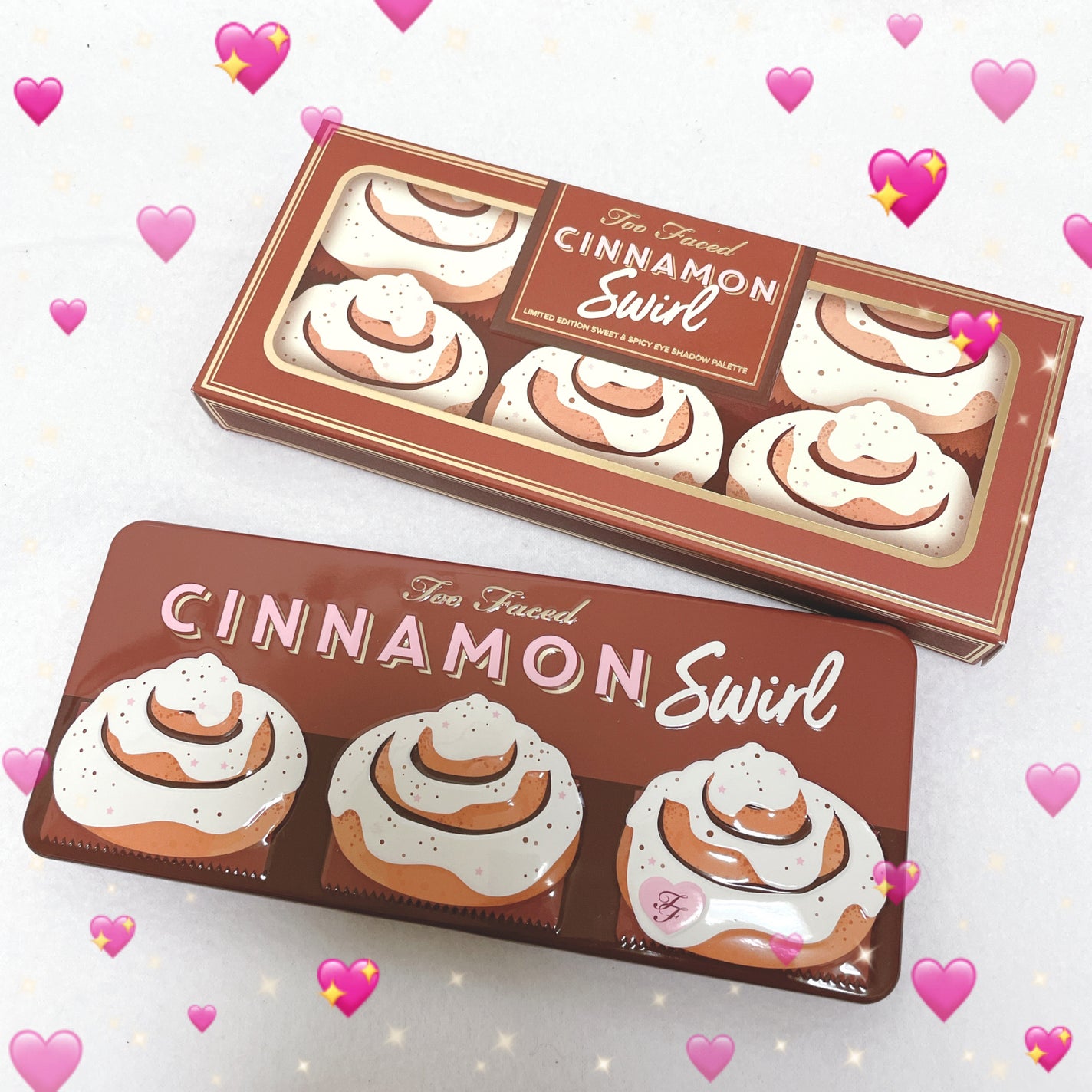 シナモン スワール アイシャドウ パレット/Too Faced/アイシャドウパレットを使ったクチコミ(1枚目)