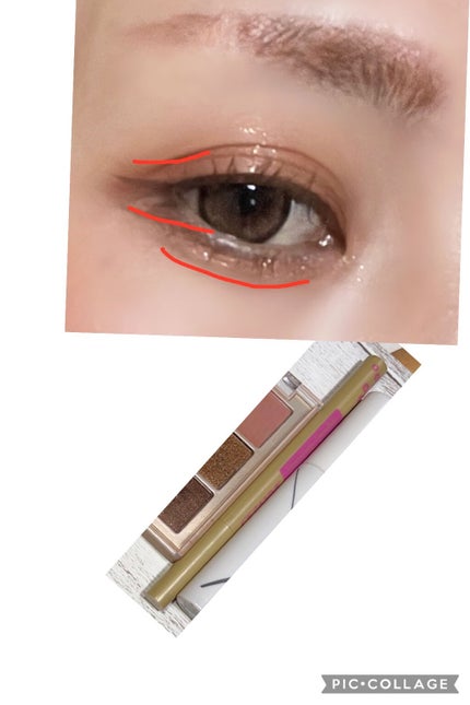 描くふたえアイライナー/CEZANNE/リキッドアイライナーを使ったクチコミ(7枚目)