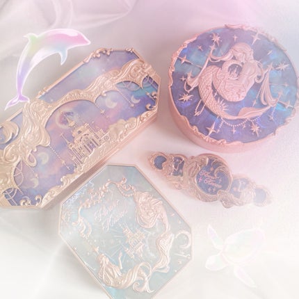 月光人魚 ジュエリーチークブラッシュ/FlowerKnows/パウダーチークを使ったクチコミ(1枚目)