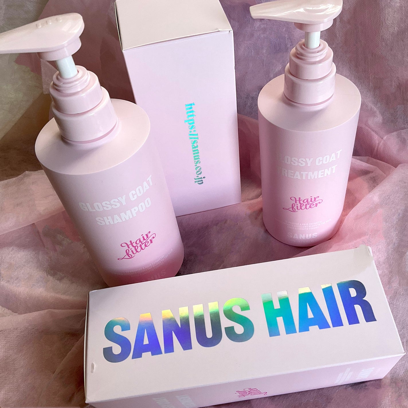 GLOSSY COAT SHAMPOO / TREATMENT/SANUS HAIR FILTER/市販シャンプーを使ったクチコミ(9枚目)