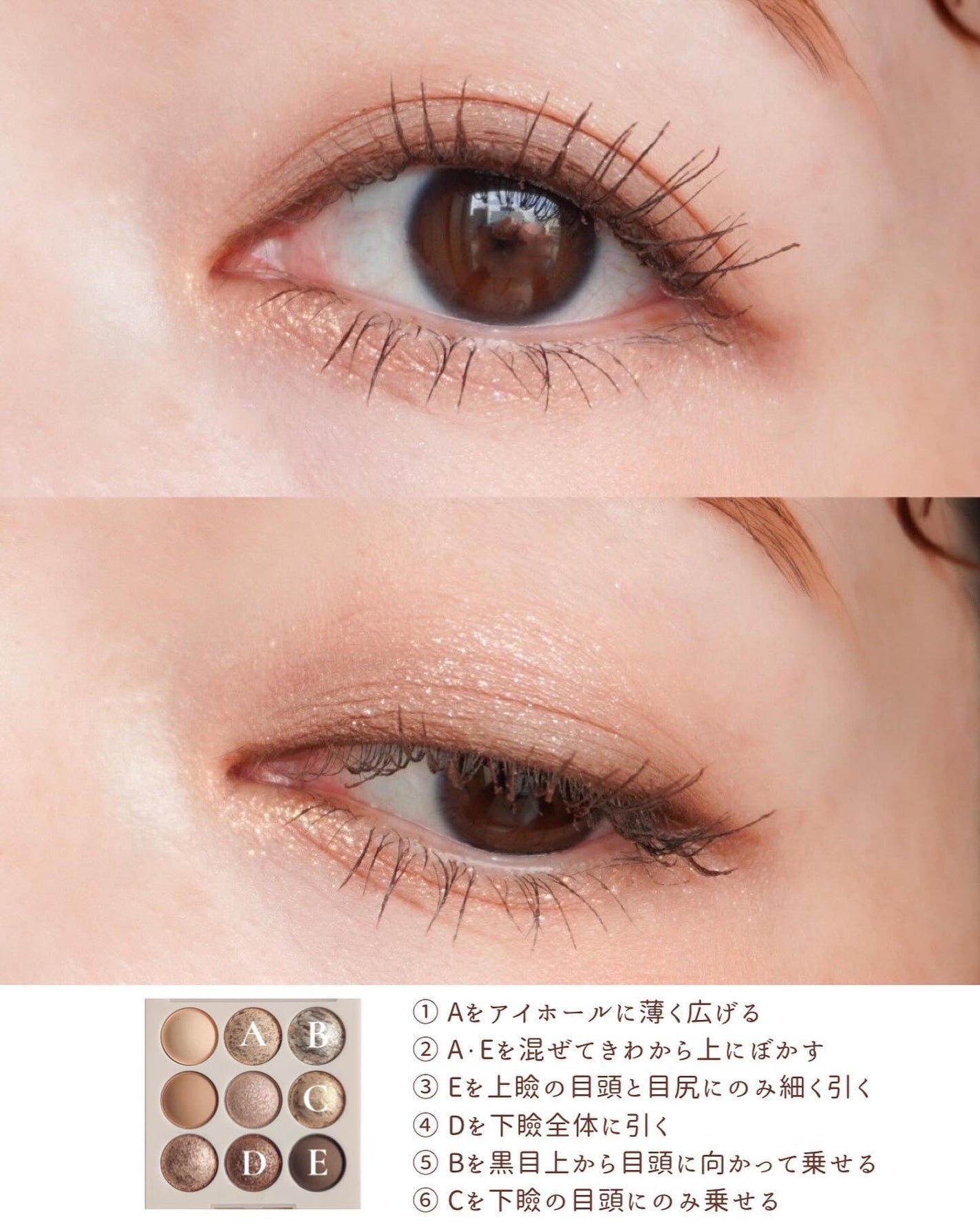 シャドウパレット/dasique/アイシャドウパレットを使ったクチコミ(6枚目)