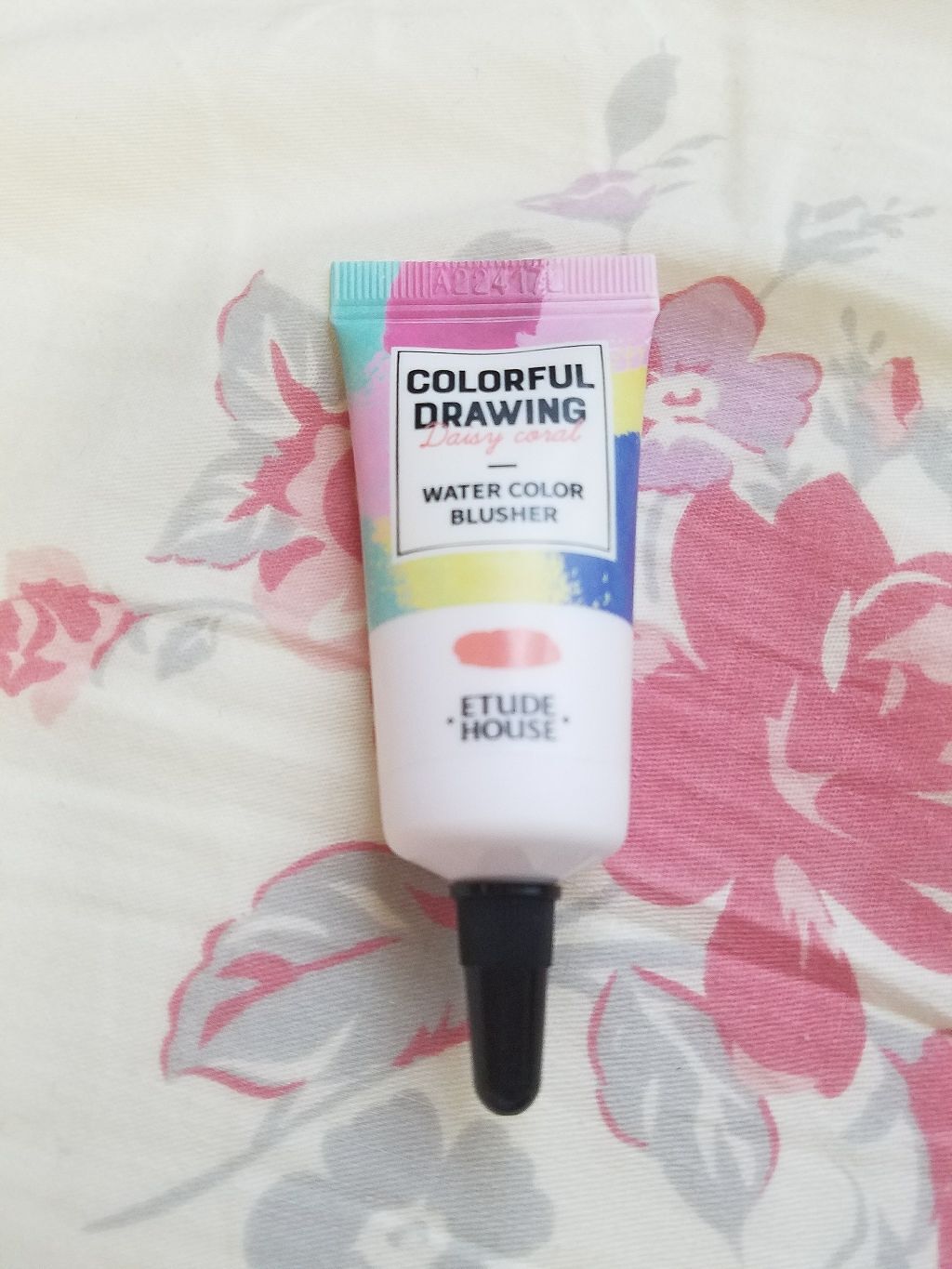 カラフルドローイング ウォーターカラーチーク/ETUDE/リキッドチークを使ったクチコミ(2枚目)