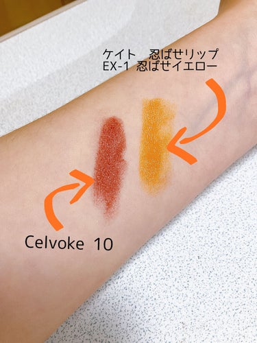 ディグニファイド リップス/Celvoke/口紅を使ったクチコミ（3枚目）