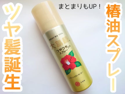 ヘアスプレー/大島椿/ヘアスプレーを使ったクチコミ(1枚目)