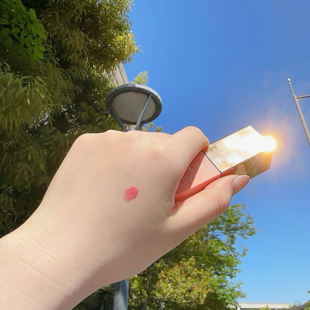  アフターグロー　リキッドブラッシュ/NARS/リキッドチークを使ったクチコミ（2枚目）