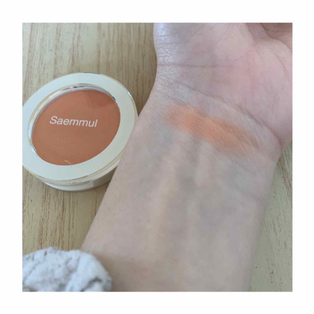 シングルブラッシャー/the SAEM/パウダーチークを使ったクチコミ（1枚目）