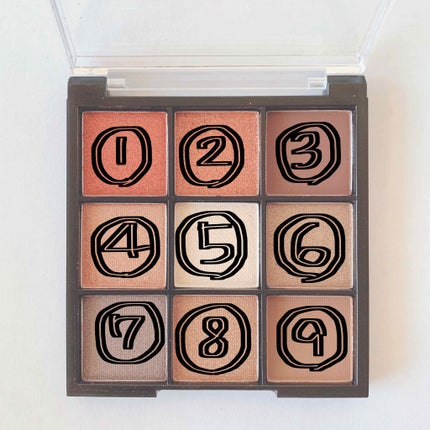 UR GLAM BLOOMING EYE COLOR PALETTE/U R GLAM/アイシャドウパレットを使ったクチコミ(2枚目)
