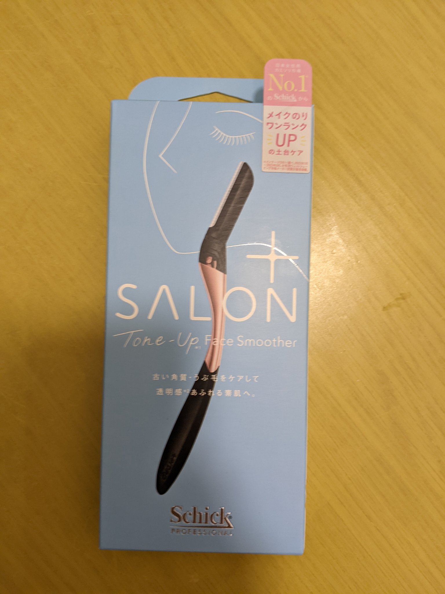 サロンプラス トーンアップ フェイススムーサー ホルダー（刃付き）/サロンプラス/シェーバーを使ったクチコミ（1枚目）