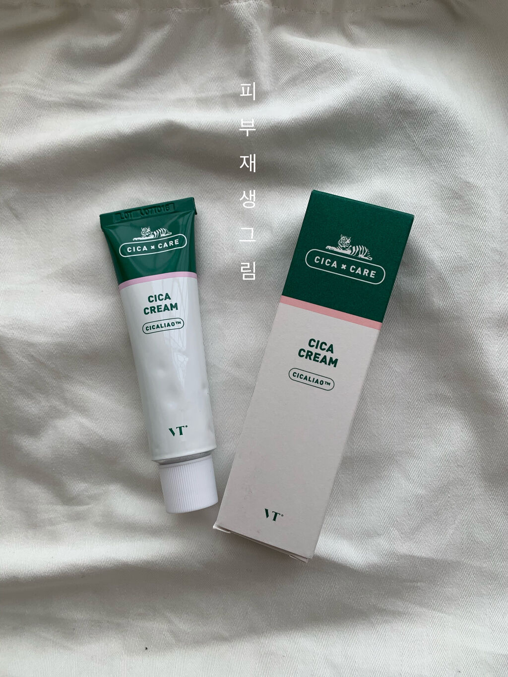 CICA クリーム/VT/フェイスクリームを使ったクチコミ（1枚目）