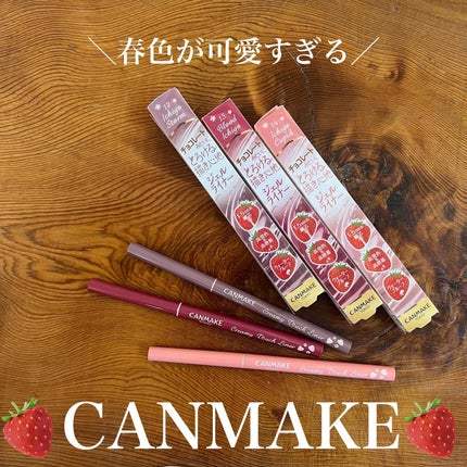 クリーミータッチライナー/キャンメイク/ジェルアイライナーを使ったクチコミ(1枚目)