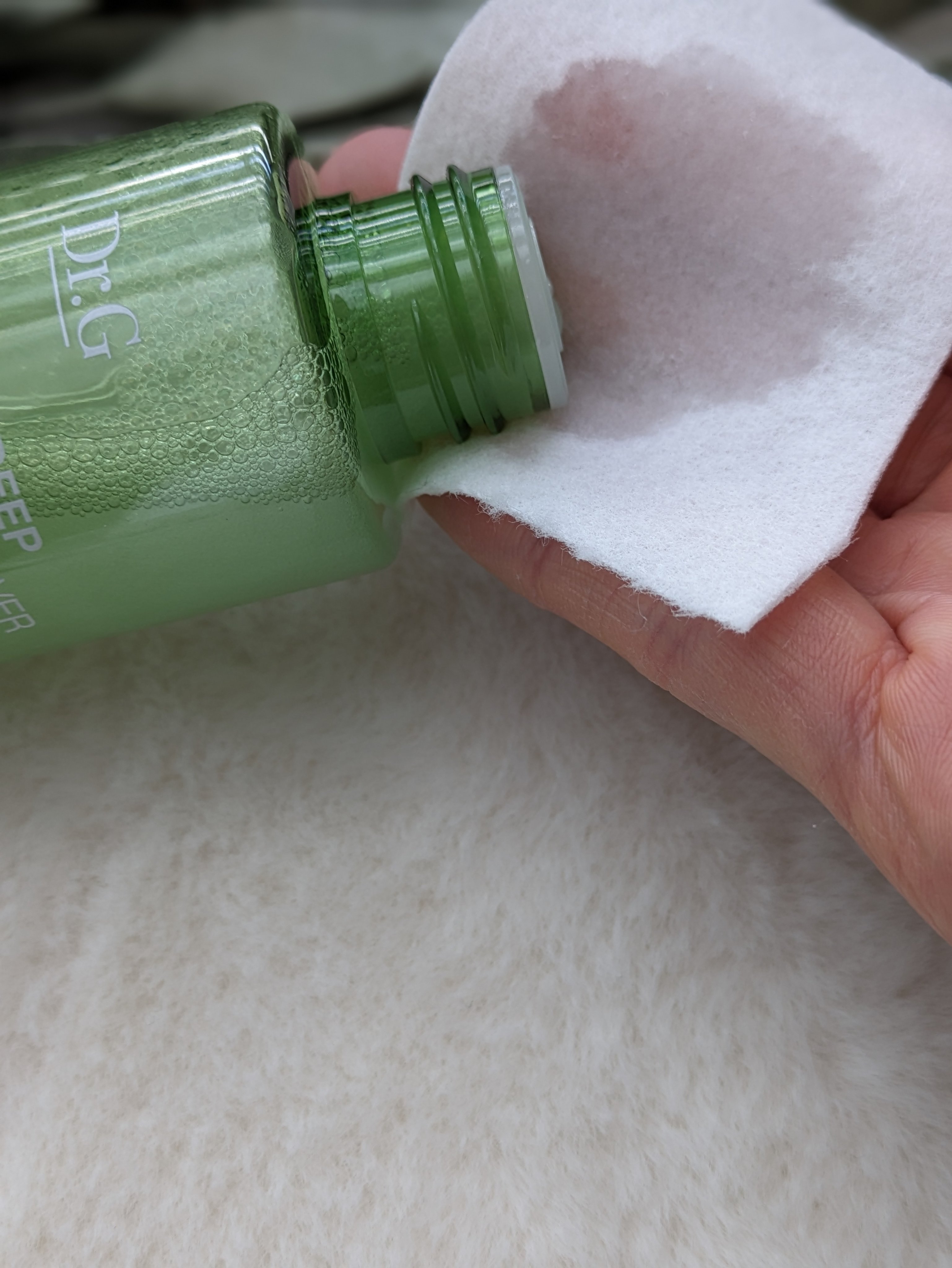 グリーンディープリップ＆アイリムーバー/Dr.G/ポイントメイクリムーバーを使ったクチコミ（3枚目）