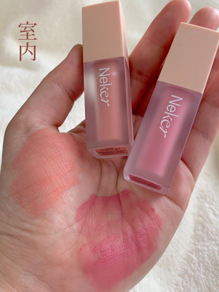 ベールレイヤーチーク/Neker /リキッドチークを使ったクチコミ(4枚目)