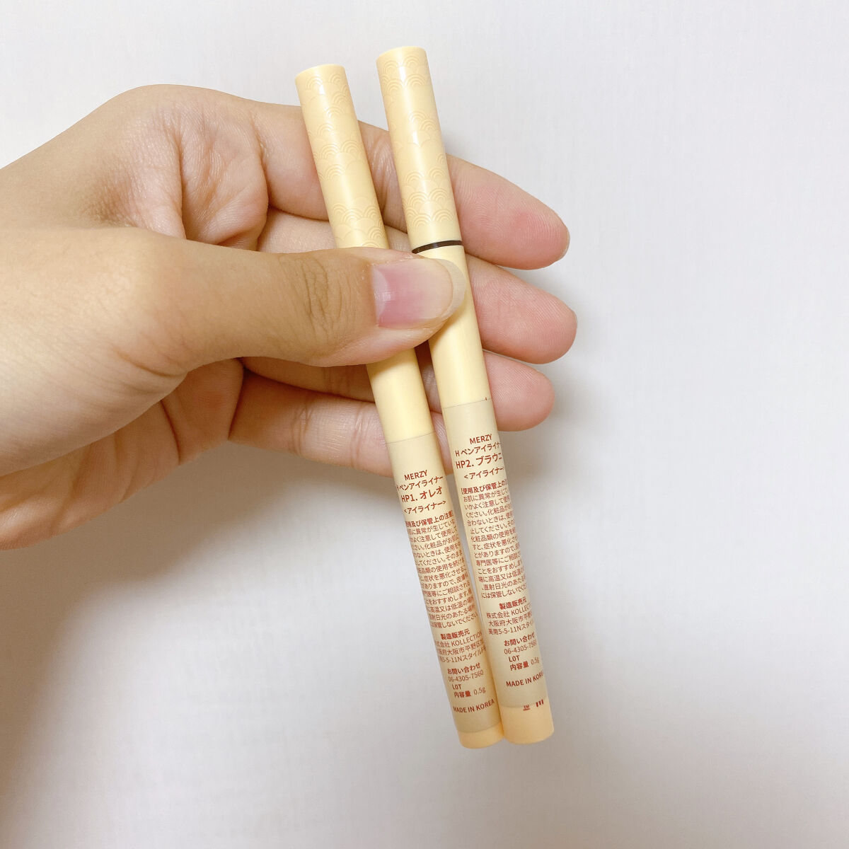 THE HERITAGE PEN EYELINER/MERZY/リキッドアイライナーを使ったクチコミ（3枚目）