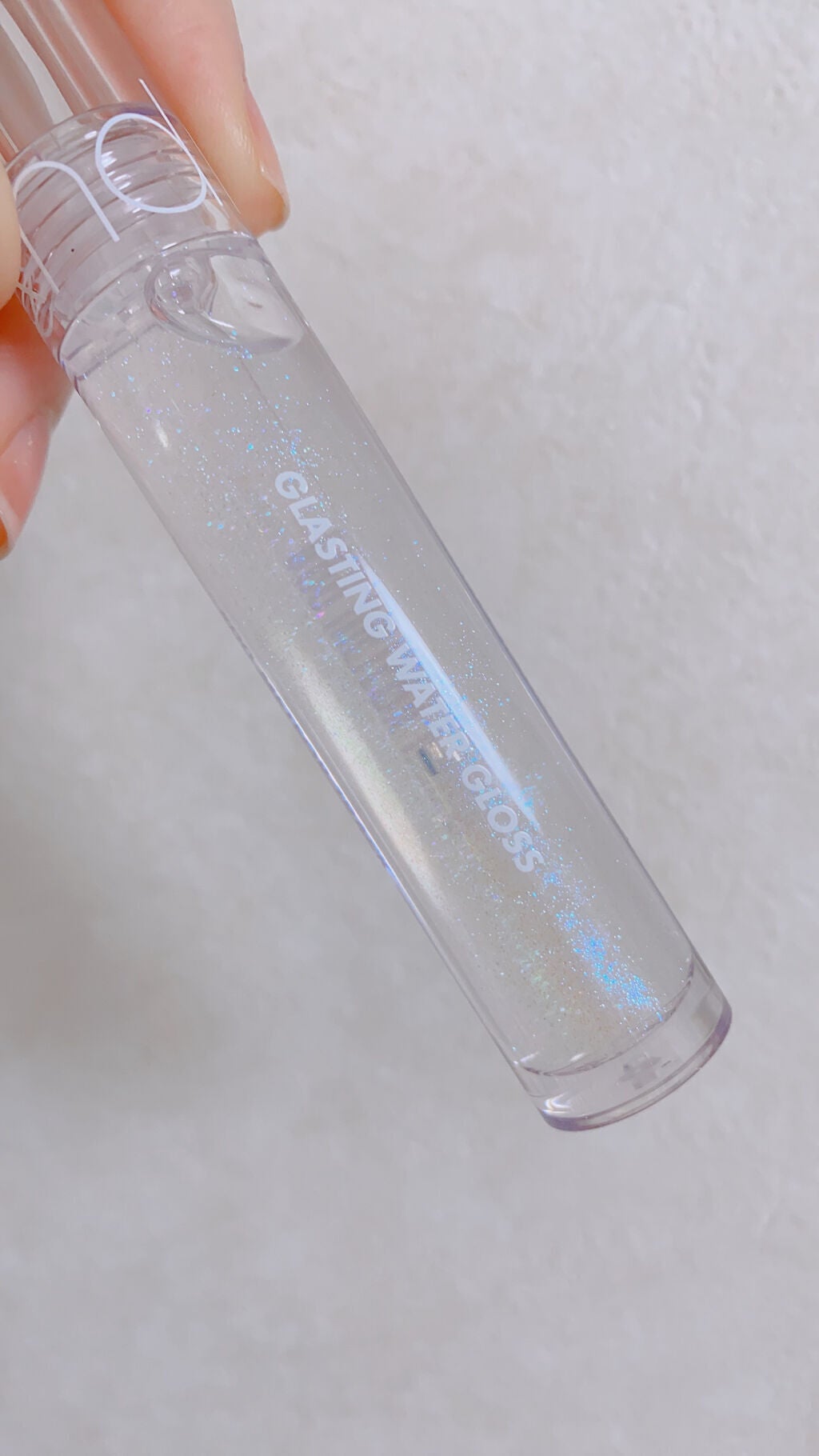 グラスティングウォーターグロス/rom&nd/リップグロスを使ったクチコミ(2枚目)