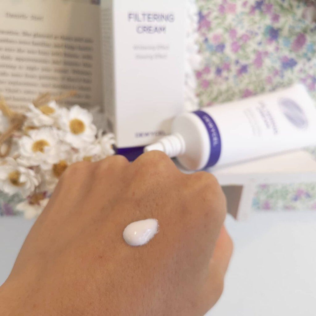 フィルタリングクリーム/DEWYCEL/日焼け止めクリームを使ったクチコミ（3枚目）