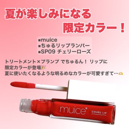 ちゅるリップランパー/muice/リッププランパーを使ったクチコミ(2枚目)