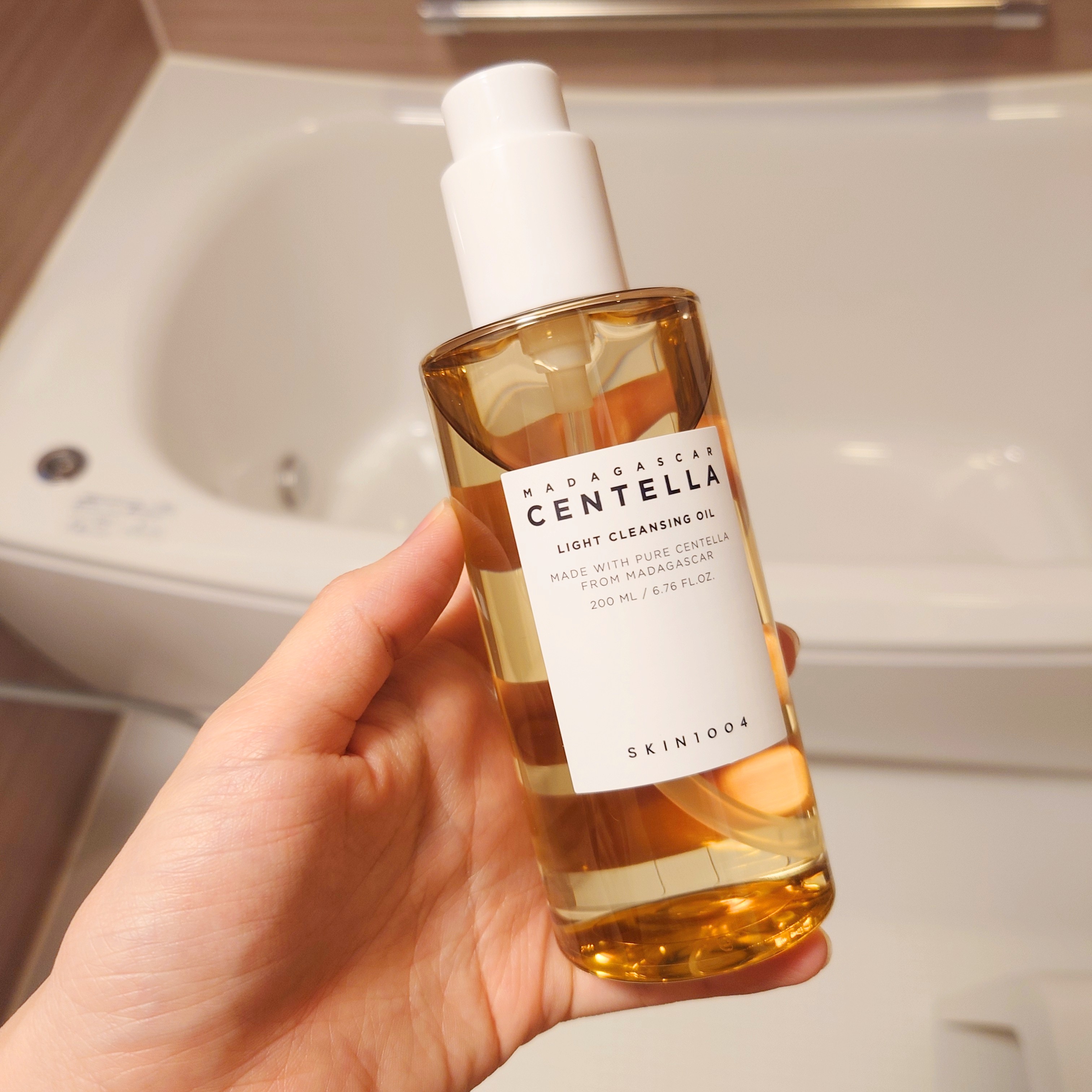 センテラ ライトクレンジングオイル/SKIN1004/オイルクレンジングを使ったクチコミ（1枚目）