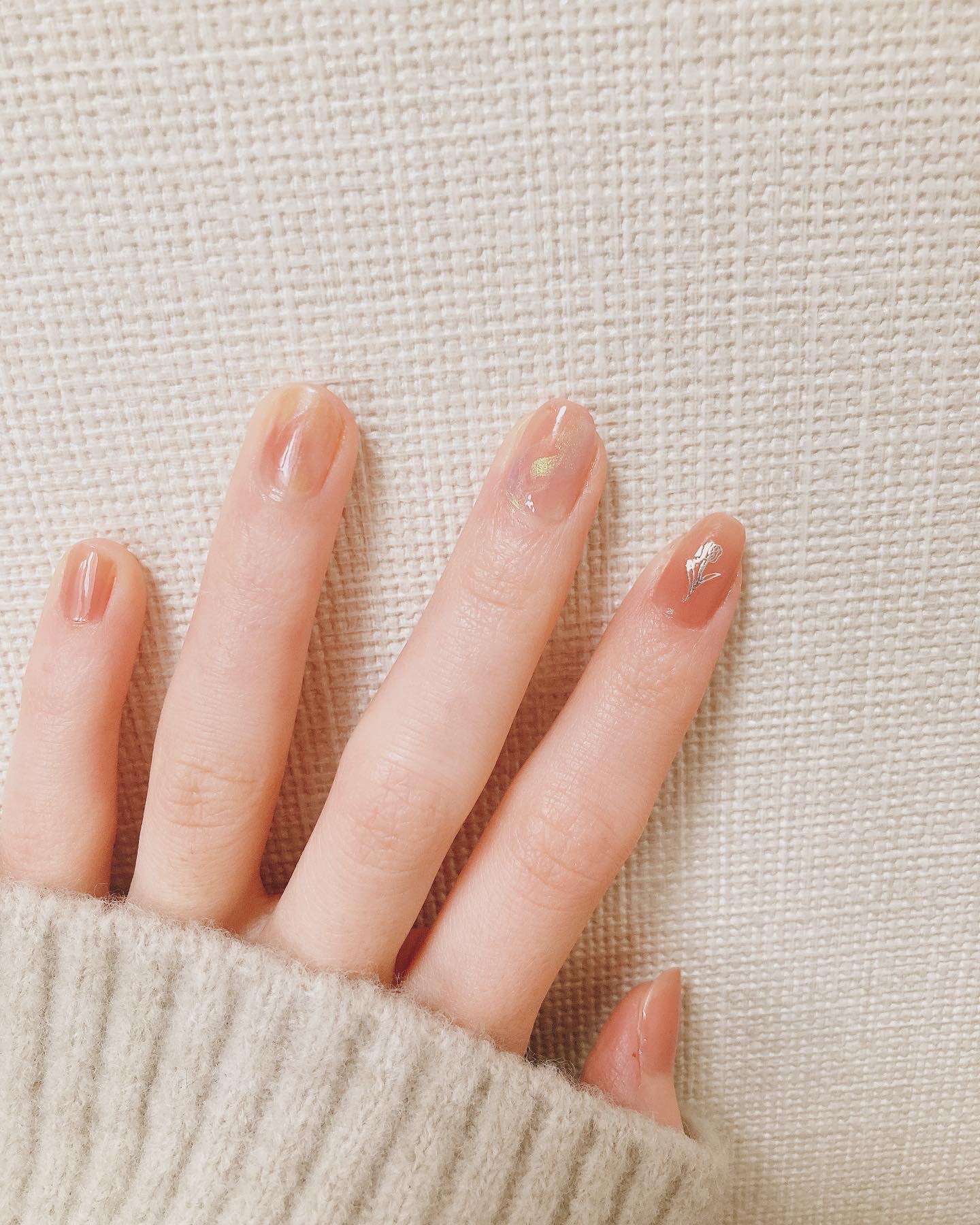 ジェルボリュームトップコート/キャンメイク/ネイルトップコートを使ったクチコミ（3枚目）