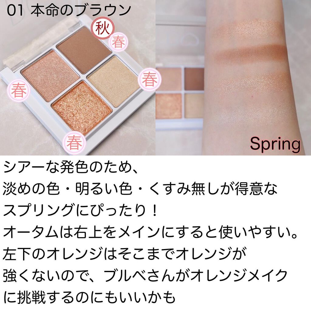 THE アイパレR/b idol/アイシャドウパレットを使ったクチコミ(2枚目)