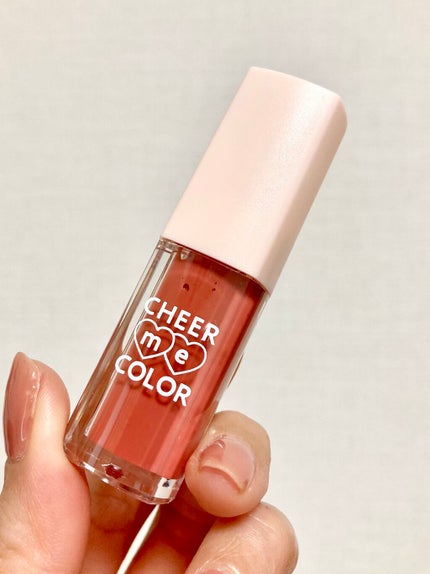 CHEER me COLOR リップティント/セリア/リップティントを使ったクチコミ(4枚目)