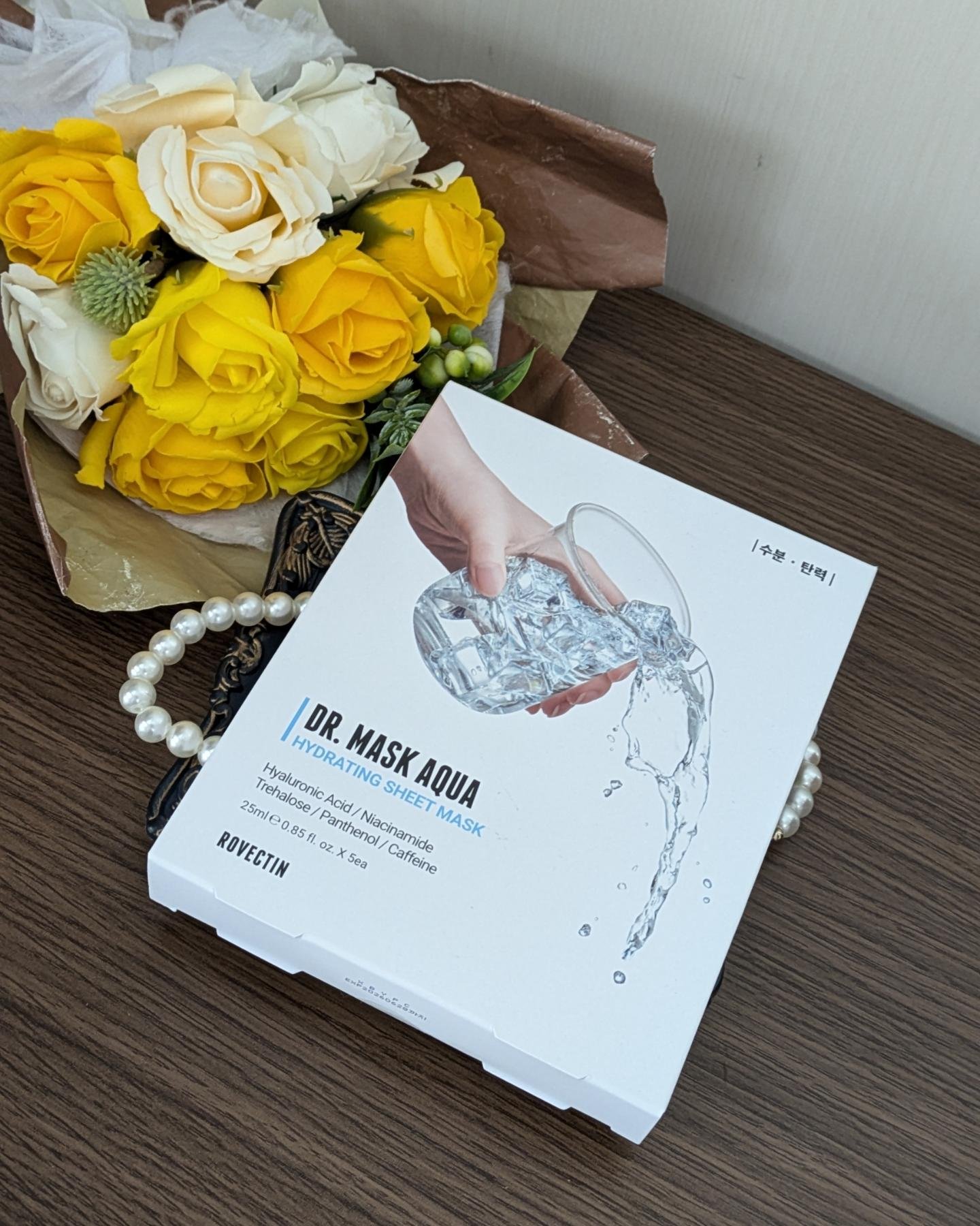 AQUAワンショットマスク/ロベクチン/シートマスク・パックを使ったクチコミ（1枚目）