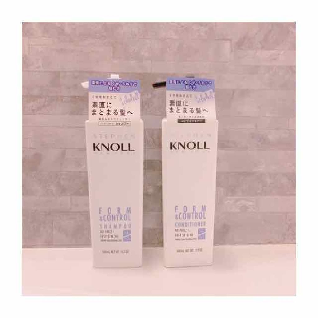 フォルムコントロール シャンプー／コンディショナー/スティーブンノル ニューヨーク/市販シャンプーを使ったクチコミ（1枚目）