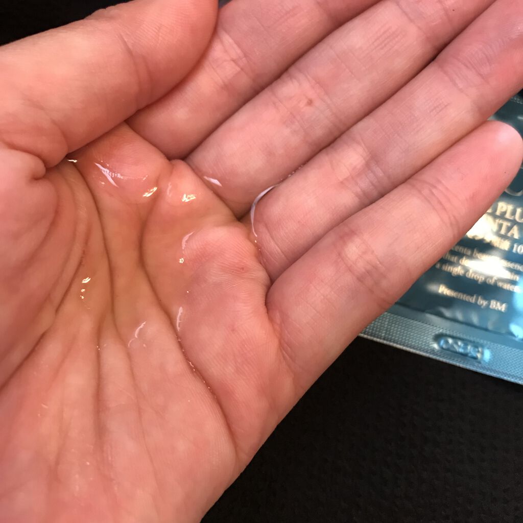 【馬プラセンタ原液100】プラセンタ原液100美容液　パウチ　1ml (馬プラセンタ)/パーフェクトC/美容液を使ったクチコミ（3枚目）