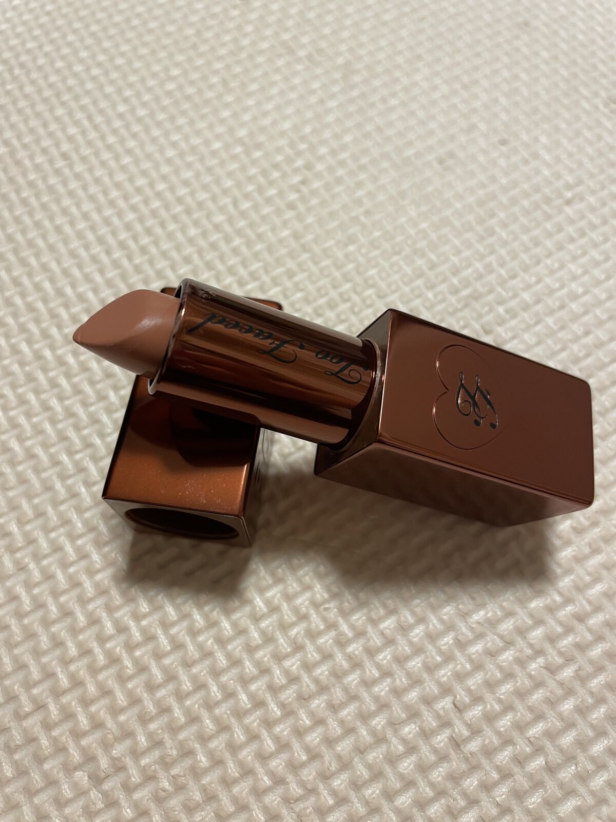 ココア ボールド リップスティック バタークリーム/Too Faced/口紅を使ったクチコミ（1枚目）