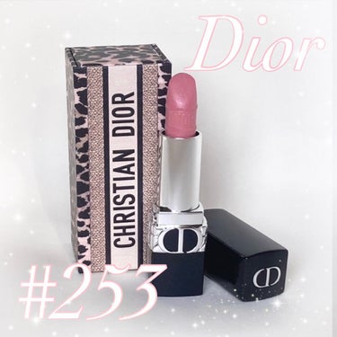 ルージュ ディオール 253 ローズ フィーライン サテン（生産終了）/Dior/口紅を使ったクチコミ（1枚目）