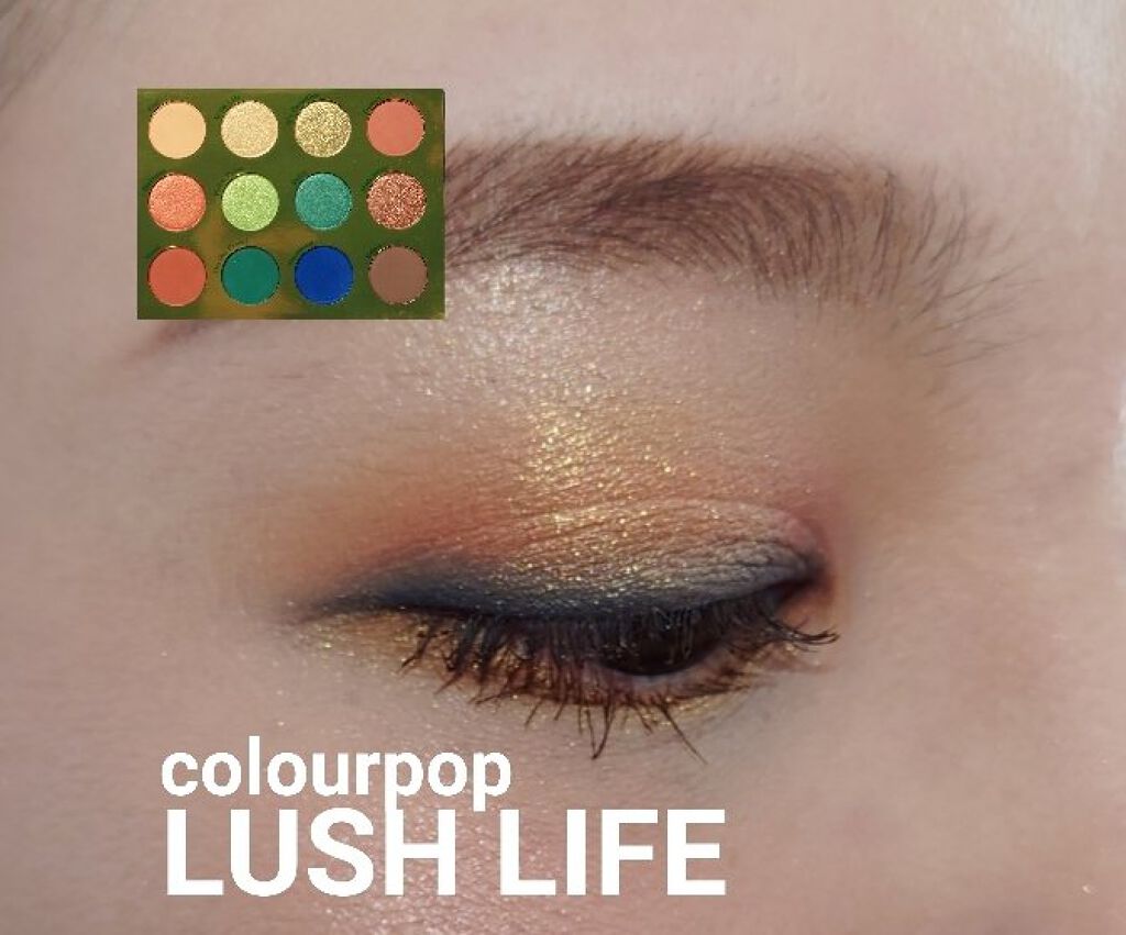  ラッシュライフ/ColourPop/アイシャドウパレットを使ったクチコミ（1枚目）