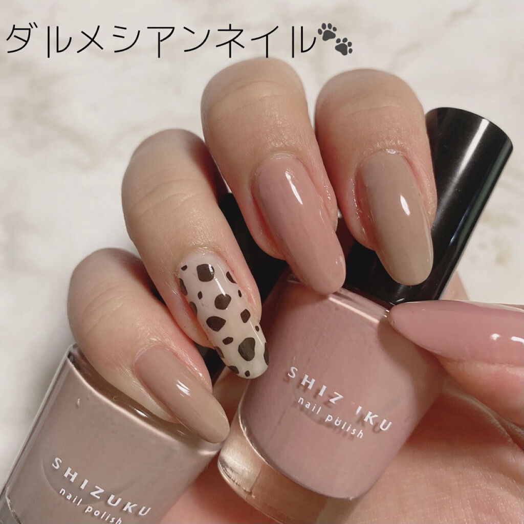 キャンメイク キャンドゥのネイル ネイルケアを使った口コミ やわらかダルメシアンネイル By さあ 代前半 Lips