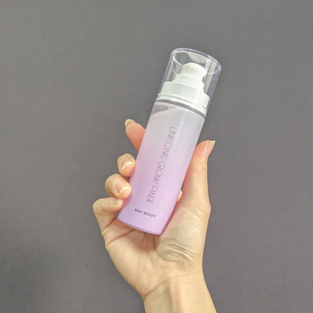 ユニコーン メイクアップグローフィックスミスト/SELF BEAUTY/フィックスミストを使ったクチコミ(5枚目)