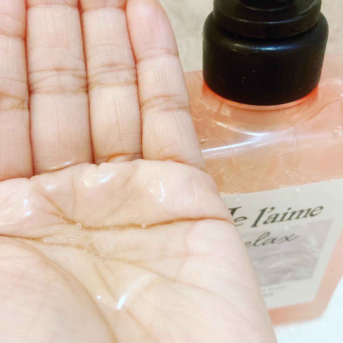 リラックス ミッドナイトリペア シャンプー/ヘアトリートメント (ストレート&グロス)/Je l'aime/市販シャンプーを使ったクチコミ(4枚目)