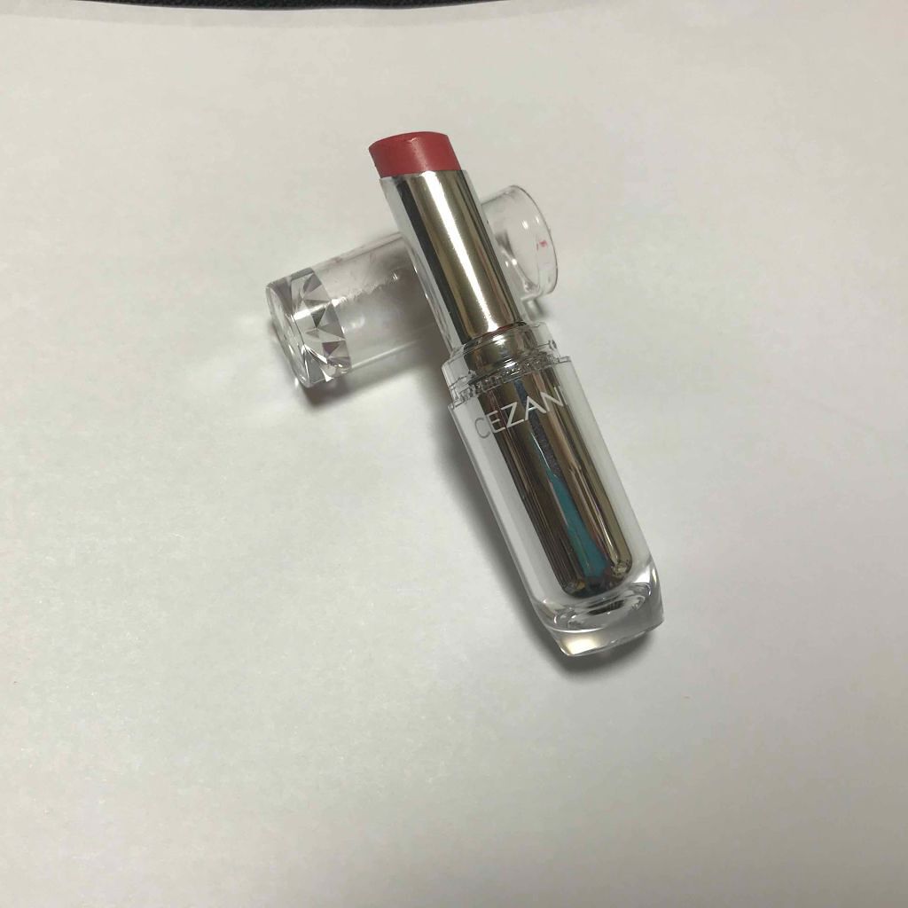 ラスティンググロスリップ/CEZANNE/口紅を使ったクチコミ(1枚目)